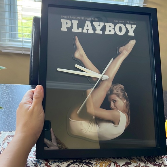 PLAYBOY Wall Decor Vintage Playboy Clock Poshmark